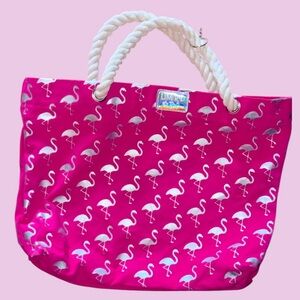 The‎ Limited Pink Flamingo Tote Bag
